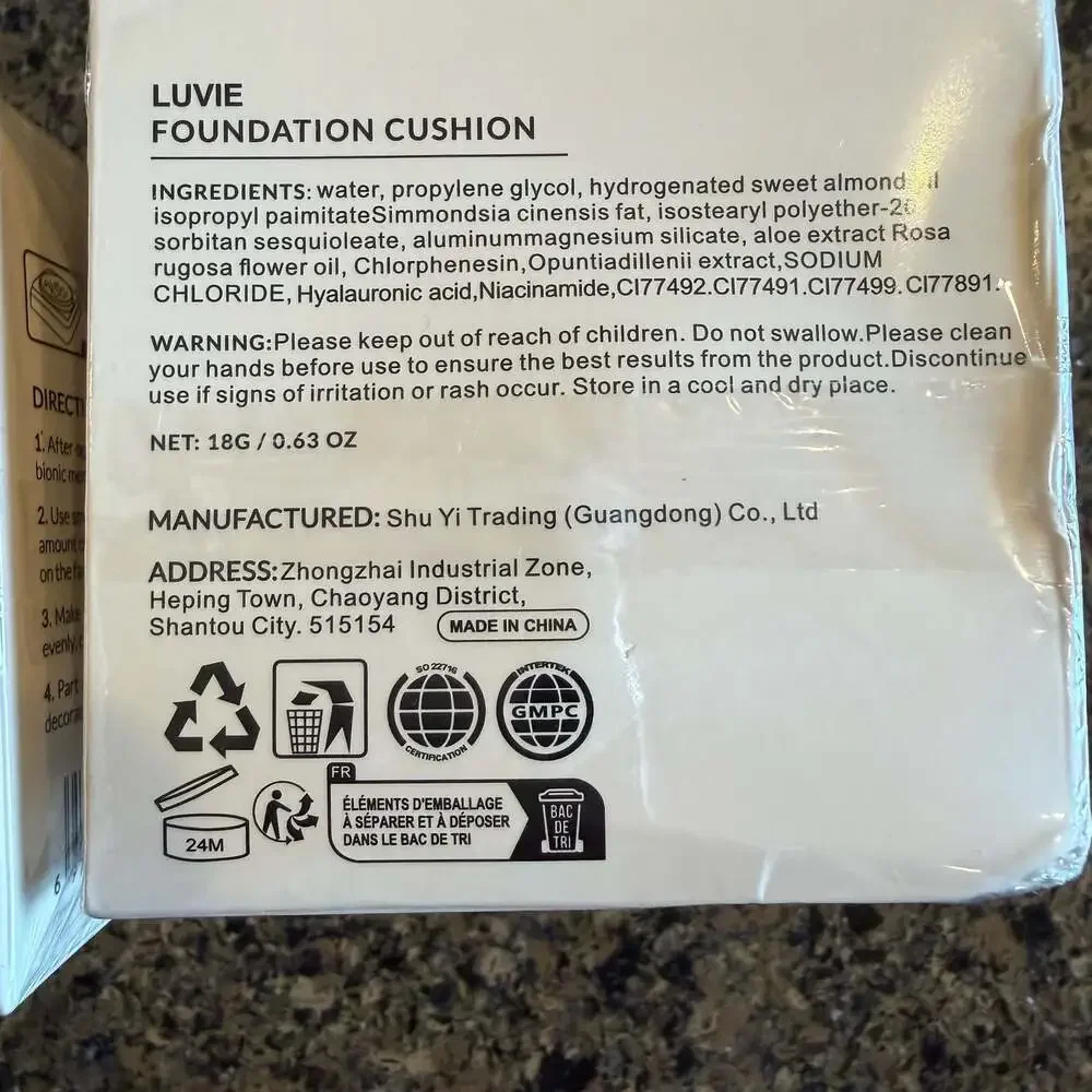 Luvie Foundation Cushion Glow Ivory 18g
